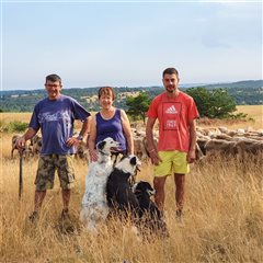 Régis, Alexis et Christine 