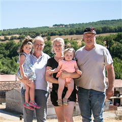 Sophie, Michel et Nathalie