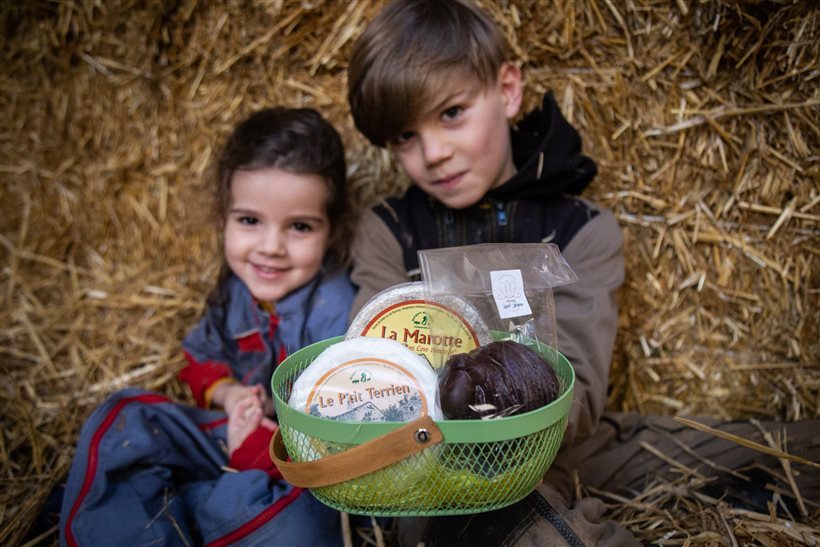Le panier de Pâques des Bergers du Larzac