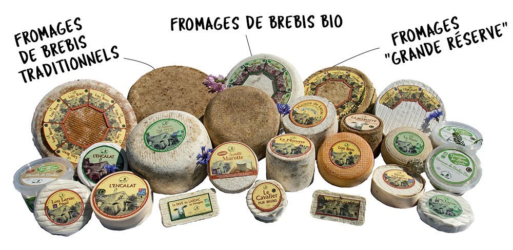 Les fromages des Bergers