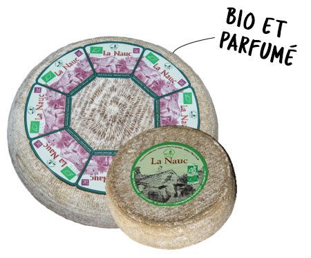 Nos croûtes lavées, fromage tomme de brebis bio, la Nauc des Bergers du Larzac, Fabriqué en Aveyron